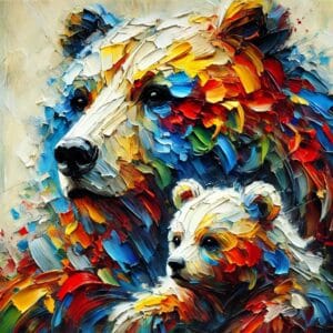 ours avec ourson