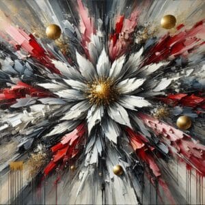 fleur abstraite
