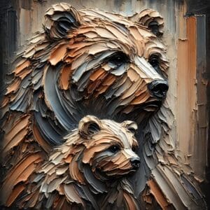 ours avec ourson