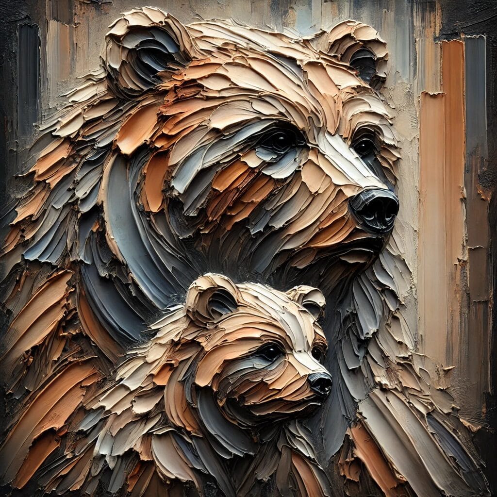 ours avec ourson