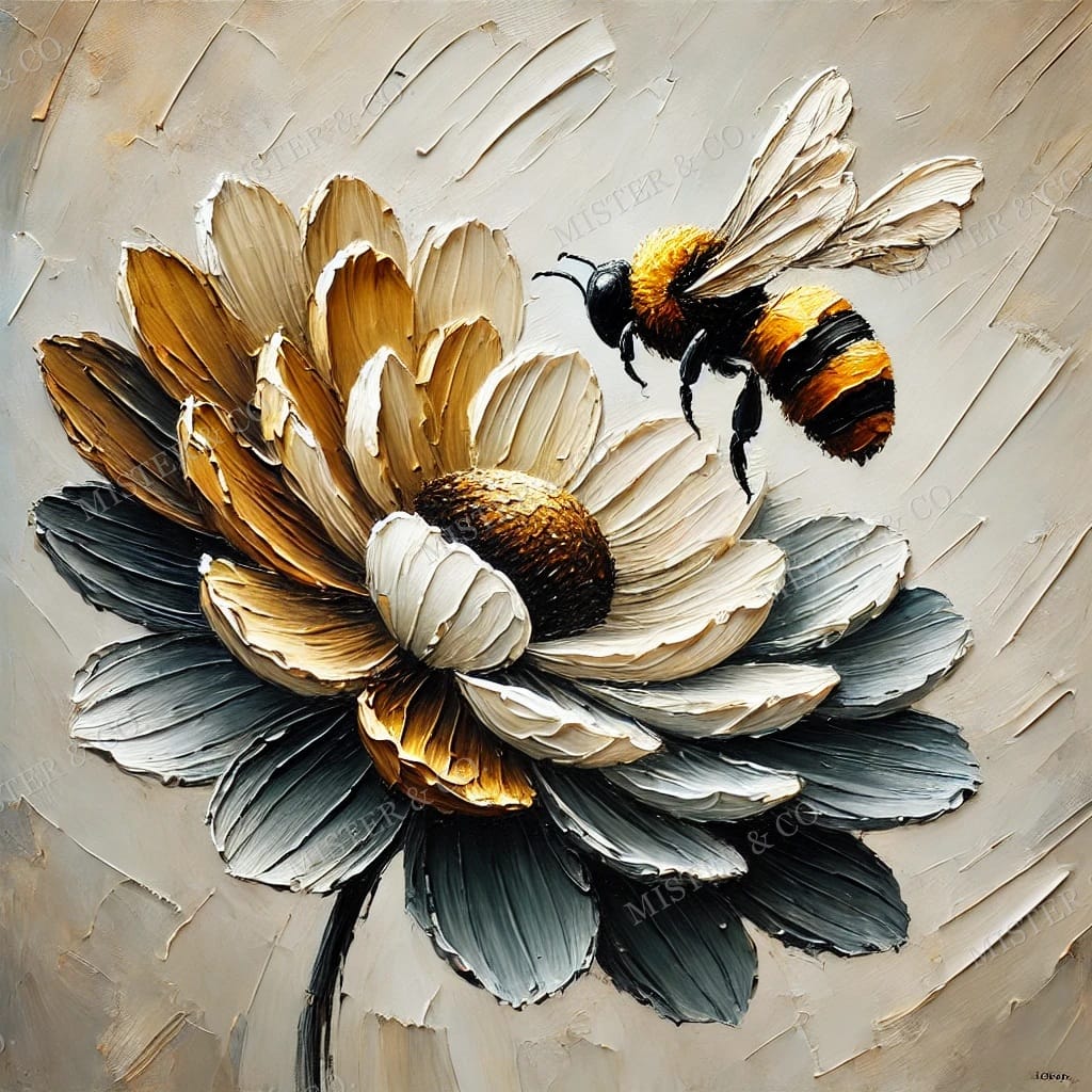 L'Abeille — Butinage doré