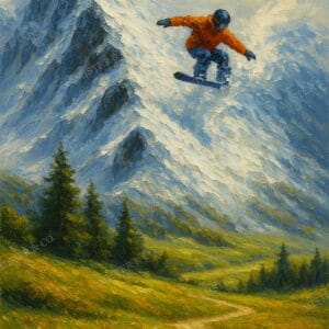 L'Apesanteur — Saut alpin