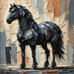 Le Cheval — Robe d'ébène