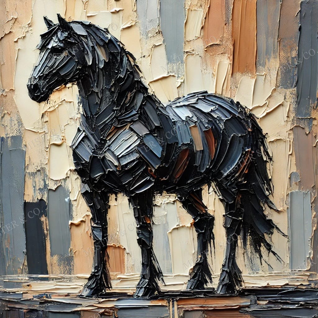 Le Cheval — Robe d'ébène