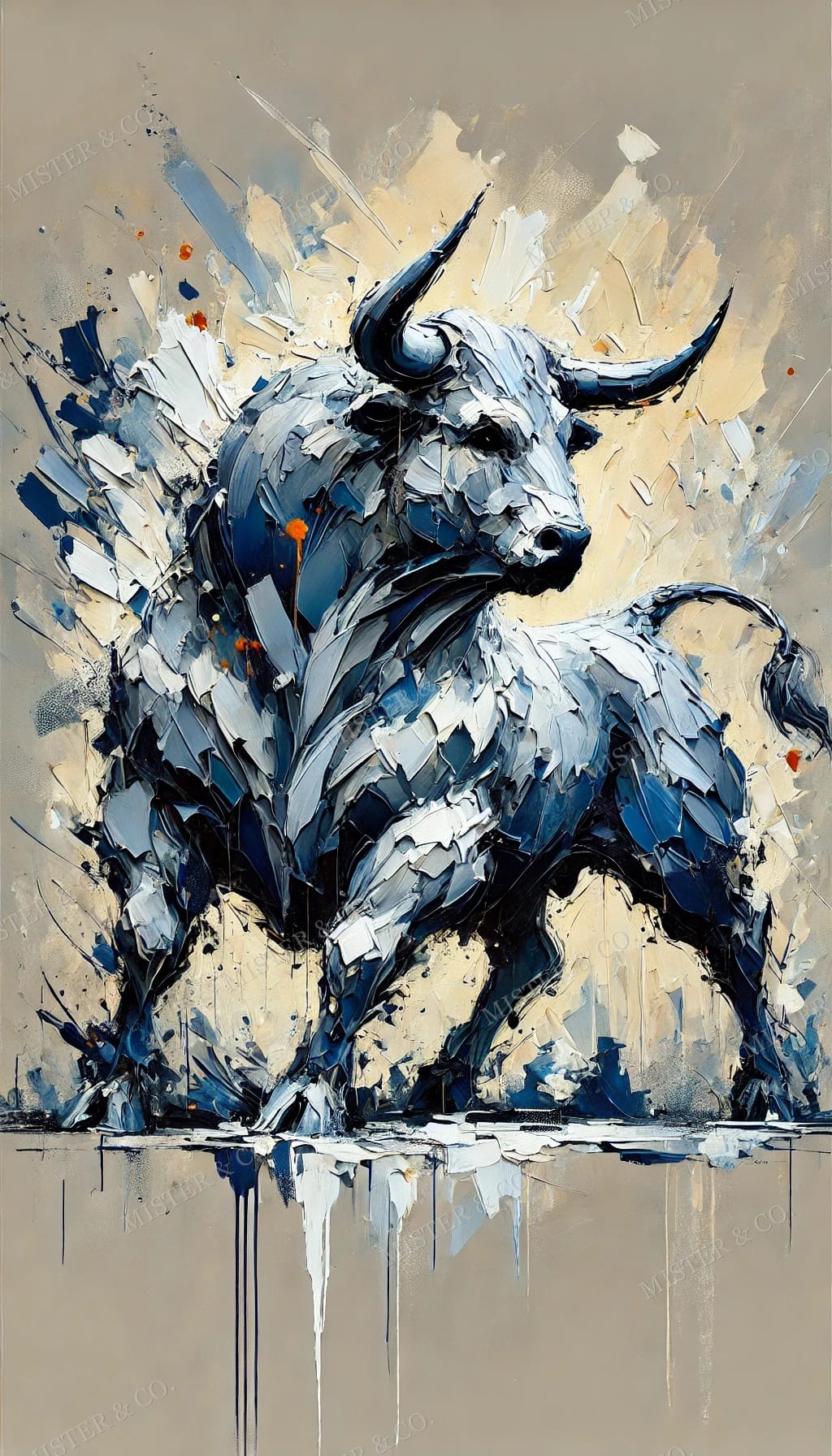 Le Taureau — Acier bleu